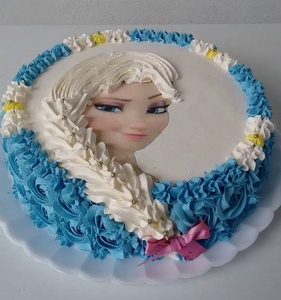 Bolo Frozen Elsa
